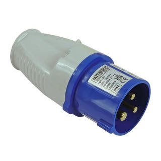Faithfull Blue Replacement Plug 240V - 16 Amp