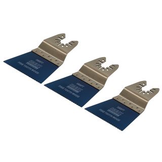 Smart H63FT3 Trade Series 63mm Fine Tooth Universal Multi-Tool Saw Blades - Pack of 3