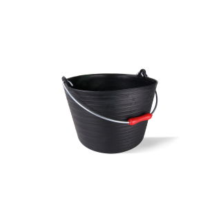 Rubi Plastic Bucket Model 2 - Black - 22 Litre