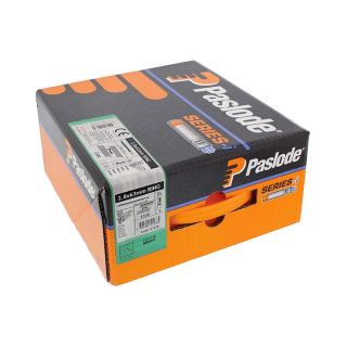 Paslode 141078 IM360 2.8 x 63mm Ring Bright Nails - Pack of 3300 & 3 Fuel Cells