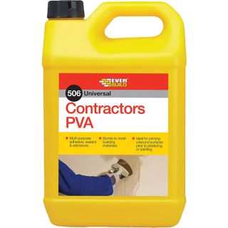 Everbuild 506 Contractors PVA 5 Litre