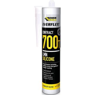 Everbuild Contract Silicone 700T - Translucent - 300ml
