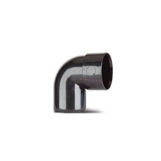 WS23B - Swivel Bend 92½° 32mm. Black