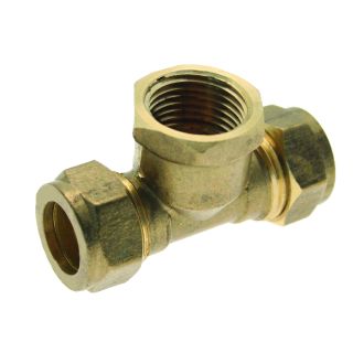 EP Hp Compression Reducing Tee Branch 15mm x 15mm x 1/2 Female