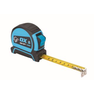OX Pro Dual Auto Lock Tape Measure - 5m
