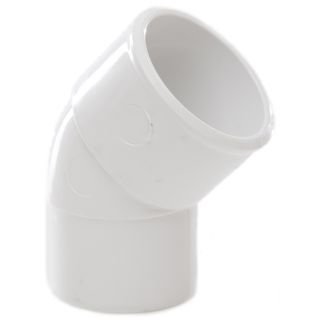 Polypipe Waste Spigot Bend 45 Deg 32mm - White