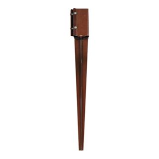 Taurus Drive in Post Spike - Bolt Secure - Oxide Red - 100 x 750mm