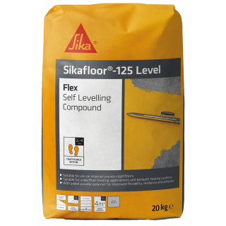 Sika Sikafloor 125 Level Flex Latex Self Levelling Compound Grey 20kg