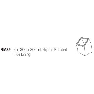 Redbank 300mm Square Concrete Flue Liner Bend