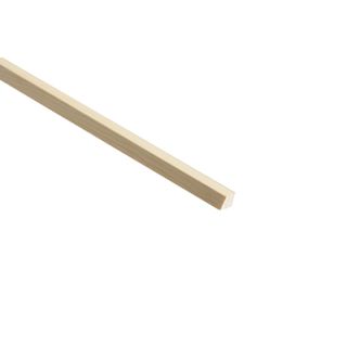 Cheshire Mouldings - Wedge Pine Glass Bead 12mm  15mm x 2400mm