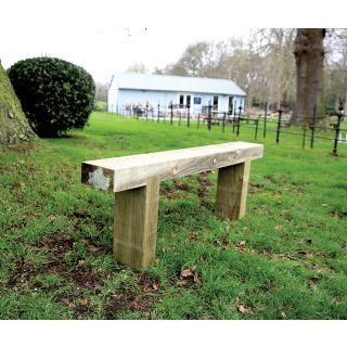 Wingham™ Treated UC4 Radiata Pine Sleeper Bench 520 x 195 x 1500mm