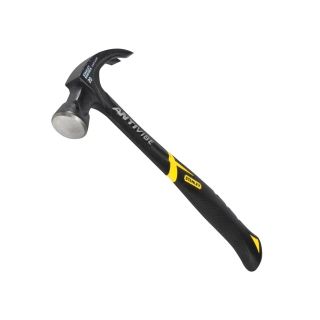 Stanley STA151277 FatMax® Antivibe All Steel Curved Claw Hammer 570g (20oz)