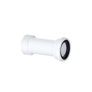 Extended Straight WC Pan Connector