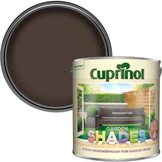 Cuprinol Garden Shades Paint - Seasoned Oak - 2.5 Litre