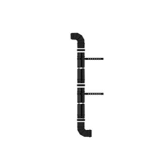 Grant Adj Plume Diverter Kit 2 Metres Black