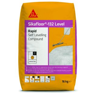 Sika Sikafloor 132 Rapid Self Levelling Compound Flooring 16kg 
