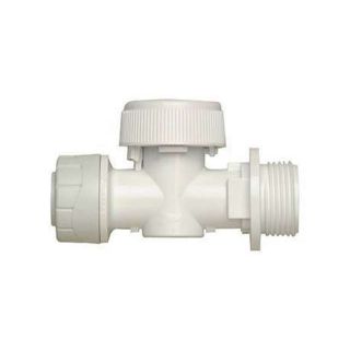 Polypipe PB6115 - Appliance Valve (White) 15mm x 3/4 Warm/Cold