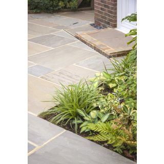 Raj Green Sandstone Slab - 600 x 600 x 22mm