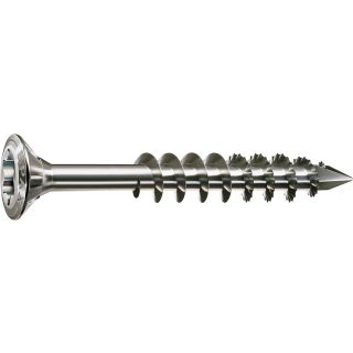 4.5 x 40mm Spax Facade Stainless Steel Cut Point Screws - Box of 200