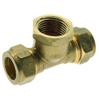 EP Hp Compression Reducing Tee Branch 22mm x 22mm x 1/2 Female