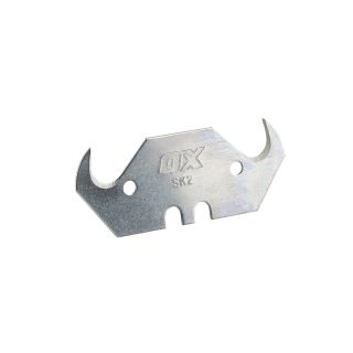 Ox Pro Heavy Duty Hooked Knife Blades With Dispenser - 10pc