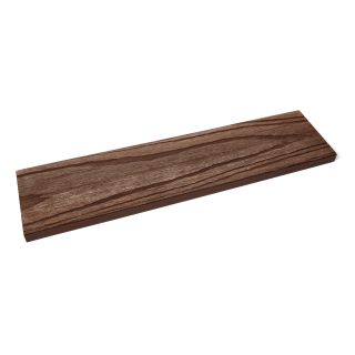 Composite Prime Bullnosed Solid Board - Walnut - 3600mm x 150mm x 22.5mm