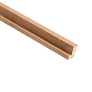 Cheshire Mouldings - Firecheck Hockey Stick Hardwood 26mm x 23mm x 2400mm Glass Bead