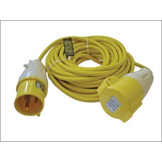 Faithfull Trailing Lead 14m 3500W 32 Amp - 2.5mm Cable 110V