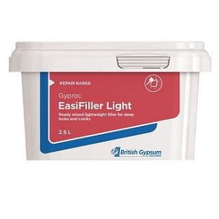 Gyproc Easifiller Light - 2.5 Litre Tub