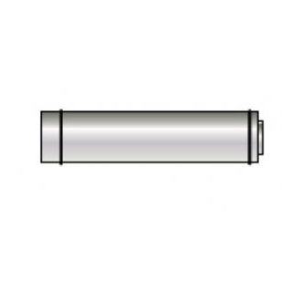 Grant L/L Balanced Flue Extension Round 90/200 450mm Yellow