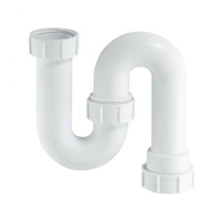 McAlpine 370SB10 75mm Water Seal Tubular Swivel S Trap with Multifit Outlet 1 1/4