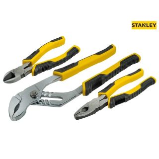 Stanley STA074471 ControlGrip Pliers Set - 3 Piece
