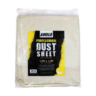 Cotton Dust Sheet - 12ft x 9ft