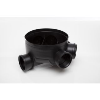 Polypipe Chamber Base 160mm Dia 460mm - Orange Plastic