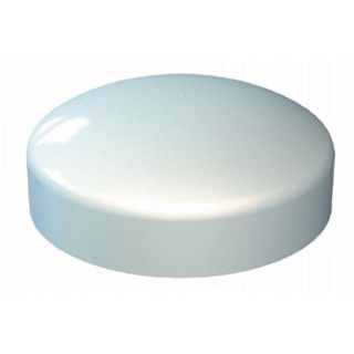 Dale Hardware RX70038 White Plastidomes - Pack of 10