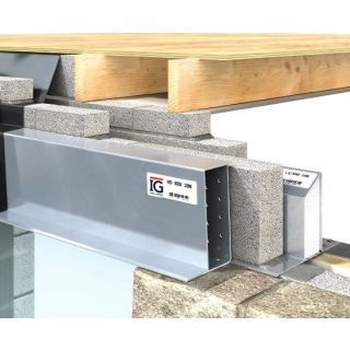 IG 200mm Box Steel Lintel 200mm x 1050mm