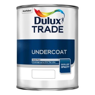 Dulux Trade Undercoat - Brilliant White - 1 Litre