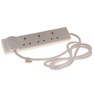 SMJ Extension Lead 240V - 2m - 13A - 4 Socket