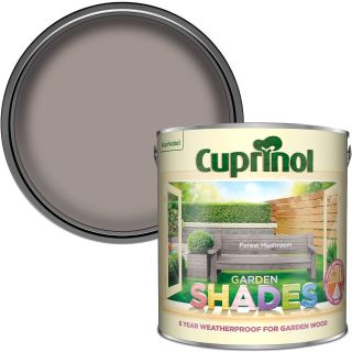 Cuprinol Garden Shades Paint - Forest Mushroom - 2.5 Litre