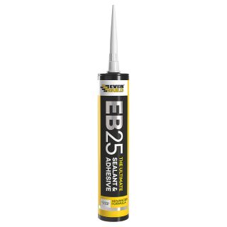 Everbuild EB25 Sealant & Adhesive - Clear - 300ml