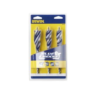 Irwin IRW10506627 Blue Groove 6X Wood Drill Bit Set - 3 Piece 20-25mm