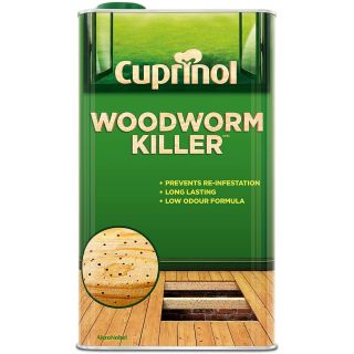 Cuprinol Woodworm Killer - 5 Litre 5218667