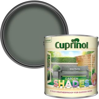 Cuprinol Garden Shades Paint - Wild Thyme - 2.5 Litre