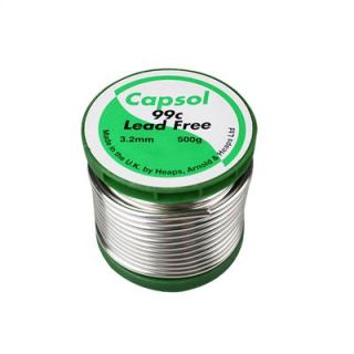 Lead Free - Solder Wire 500g 3.2mm Roll