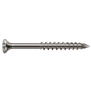 4.5 x 45mm Spax Facade Stainless Steel Cut Point Screws - Very Small Head - Box of 200