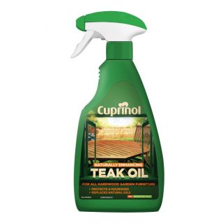 Cuprinol Enhancing Teak Oil - Natural - 1 Litre
