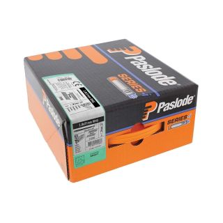 Paslode 141083 IM360 2.8 x 51mm Ring Bright Nails - Pack of 3300 & 3 Fuel Cells