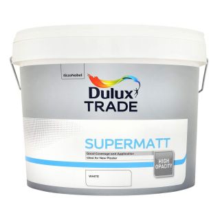 Dulux Trade Supermatt - White - 5 Litre