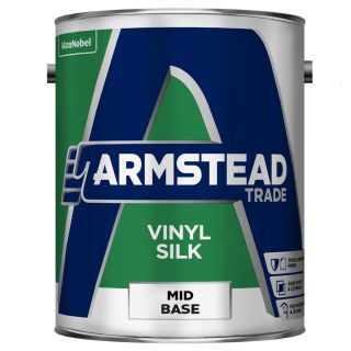 Armstead Trade Vinyl Silk Paint - Magnolia - 5 Litre