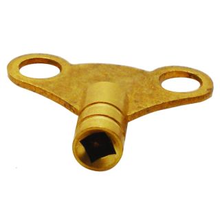 Radiator Key Brass Clock Type